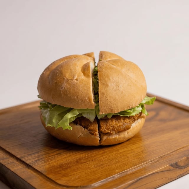 Grilled Chicken with Lettuce, Tomato & Mayo.